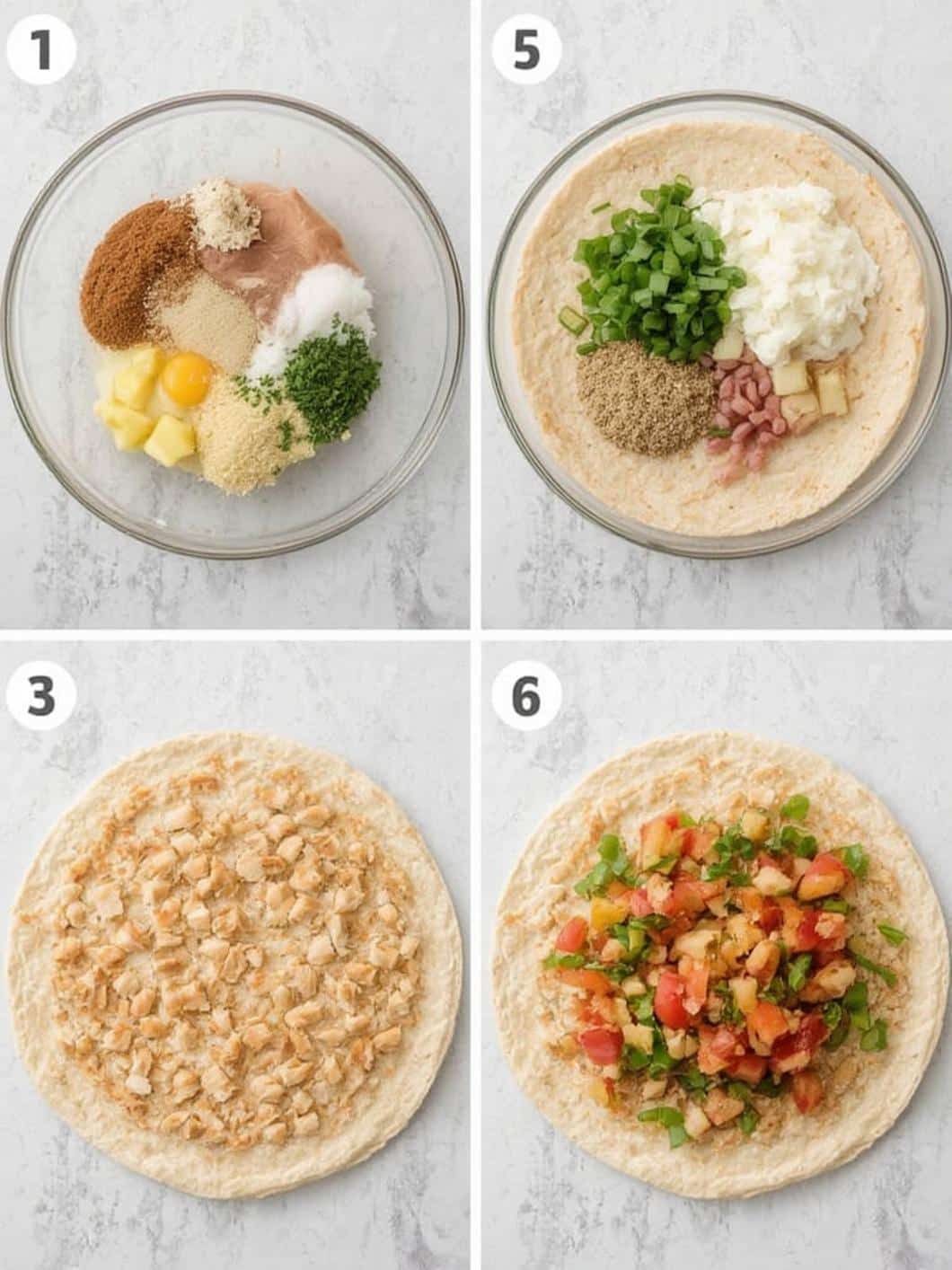Breakfast Crunchwrap Taste step by step instructions