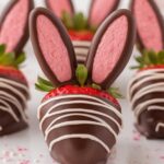 Bunny Ear Chocolate-Dipped Strawberries