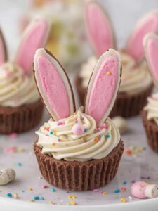 Bunny Ear Chocolate Tartlets