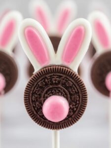 Bunny Tail Chocolate Dipped Oreos