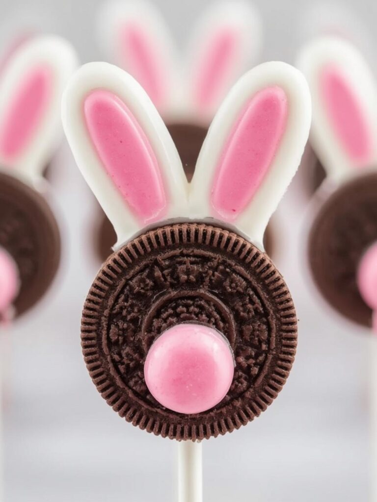 Bunny Tail Chocolate Dipped Oreos