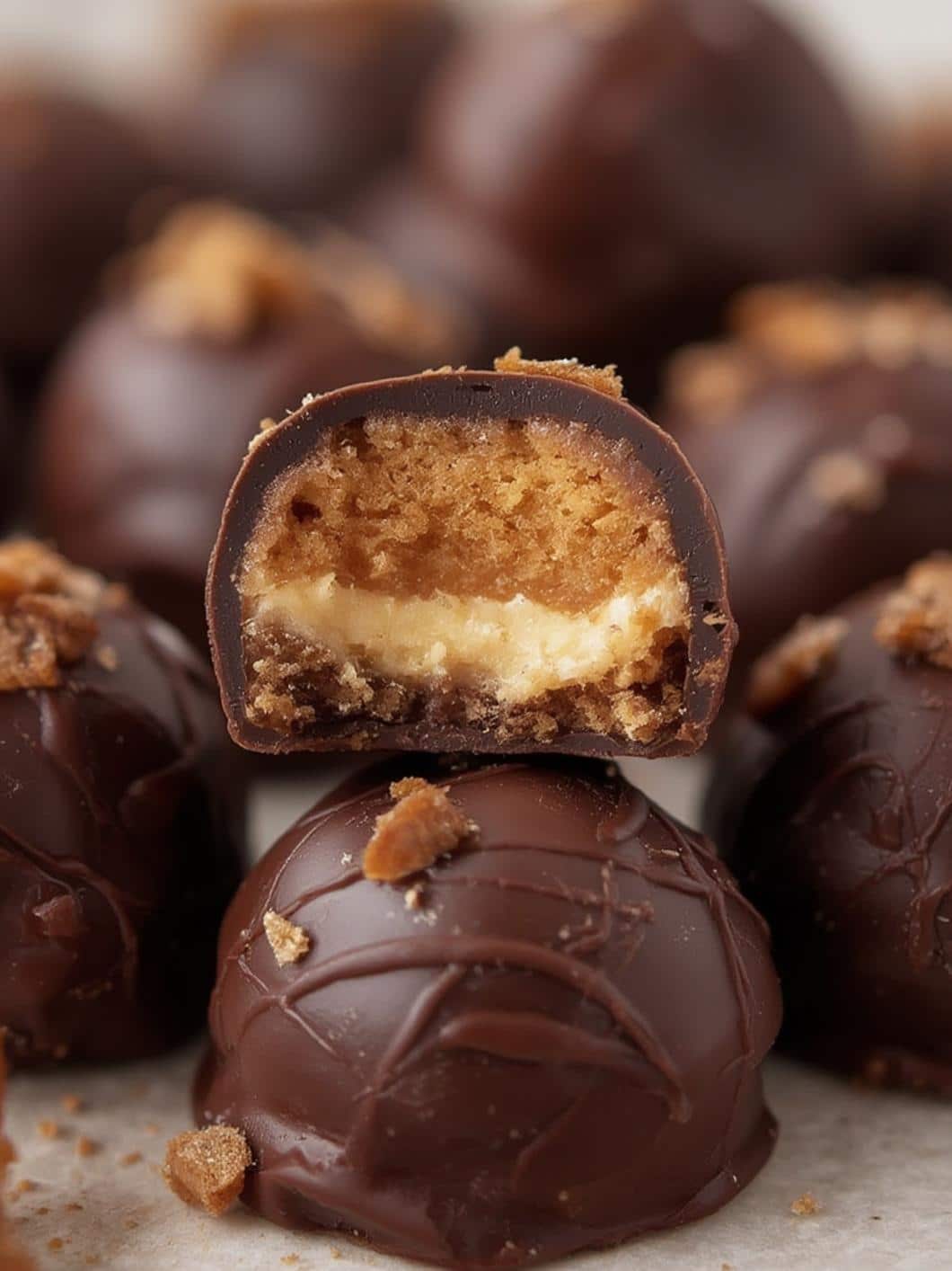 Cadbury Creme Bites final preparation