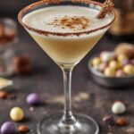 Cadbury Mini Egg Martini drink