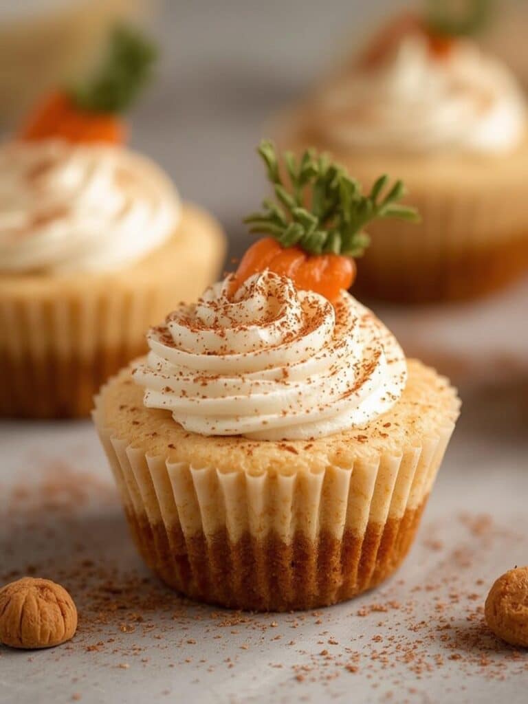 Carrot Patch Tiramisu Cups
