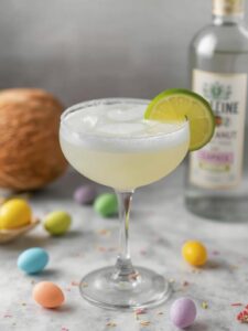 Coconut Tequila Easter Cocktail