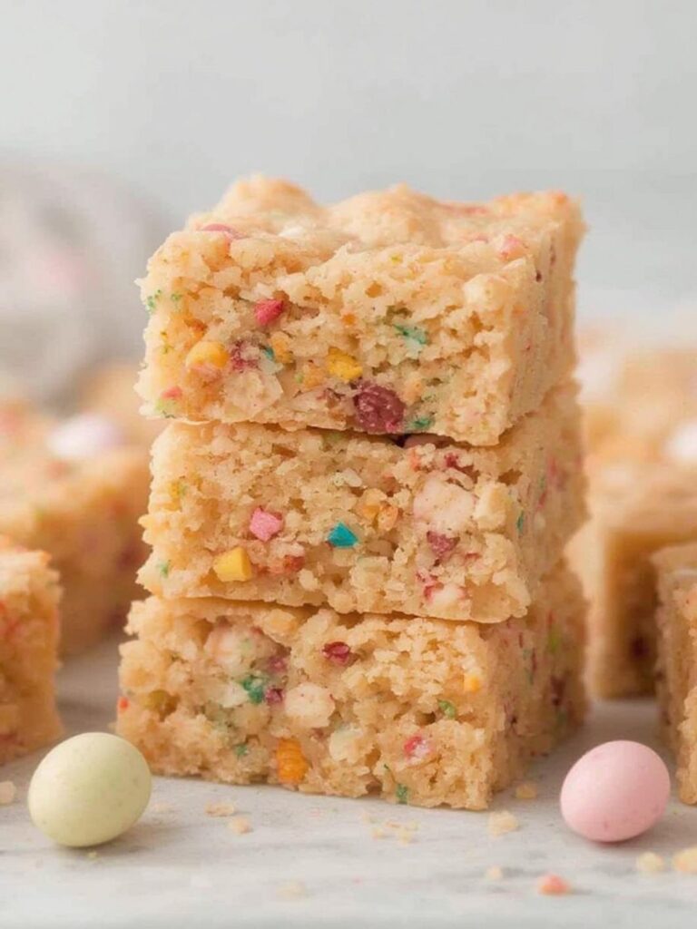 Confetti Easter Egg Blondies