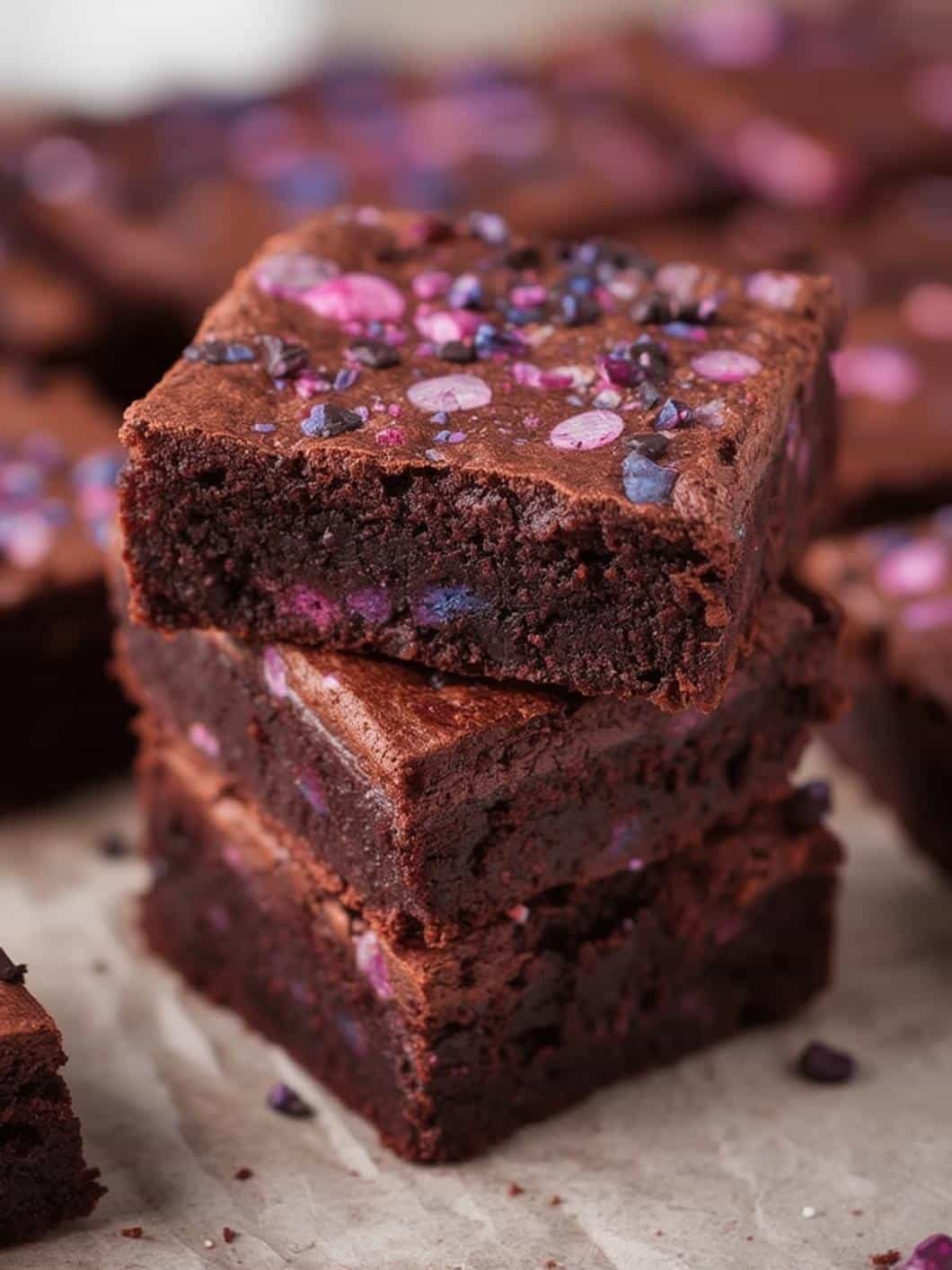  Cosmic Brownies Recipe final preparation