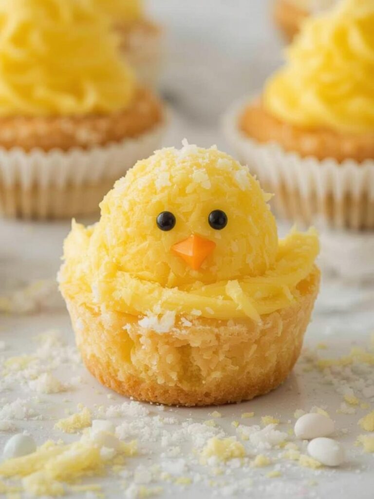 Easter Chick Lemon Bars