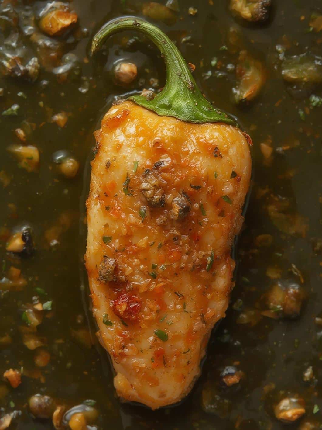 Jalapeno Peach Chicken