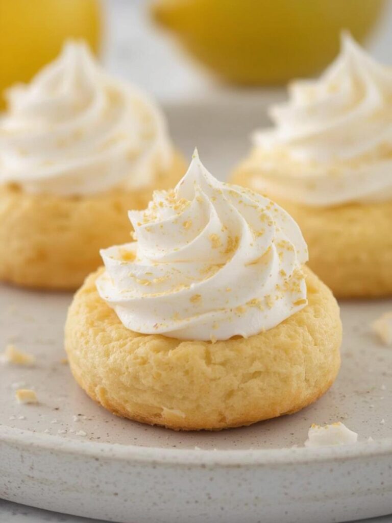 Lemon Chick Meringue Nests