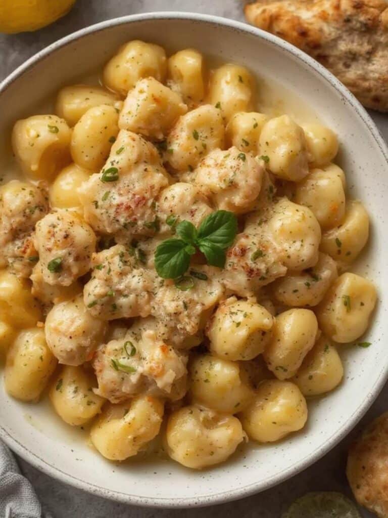 Lemon Chicken Gnocchi