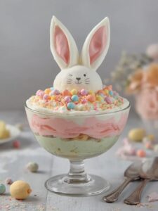 Pastel Bunny Trifle Bowl