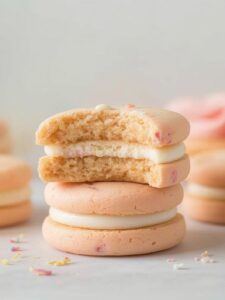 Pastel Sugar Cookie Sandwiches