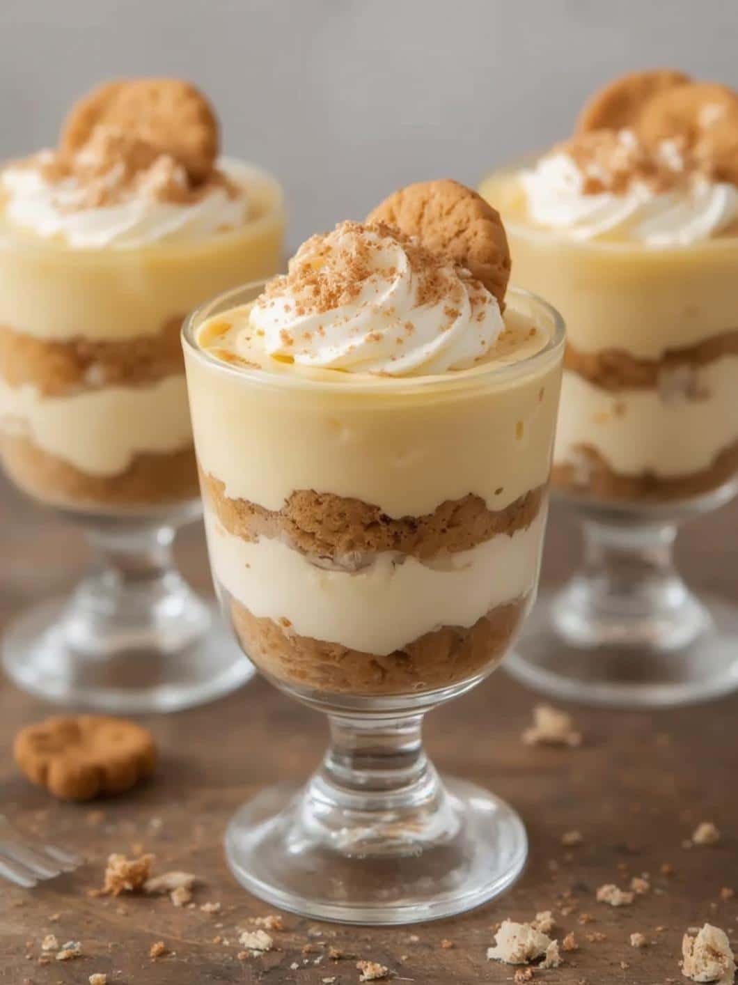 Robins Egg Cheesecake Parfaits final preparation