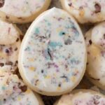 Speckled Easter Egg Sugar Cookies