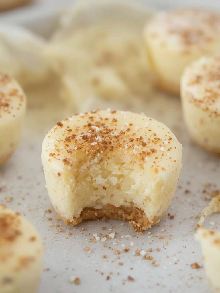 Speckled Egg Cheesecake Bites